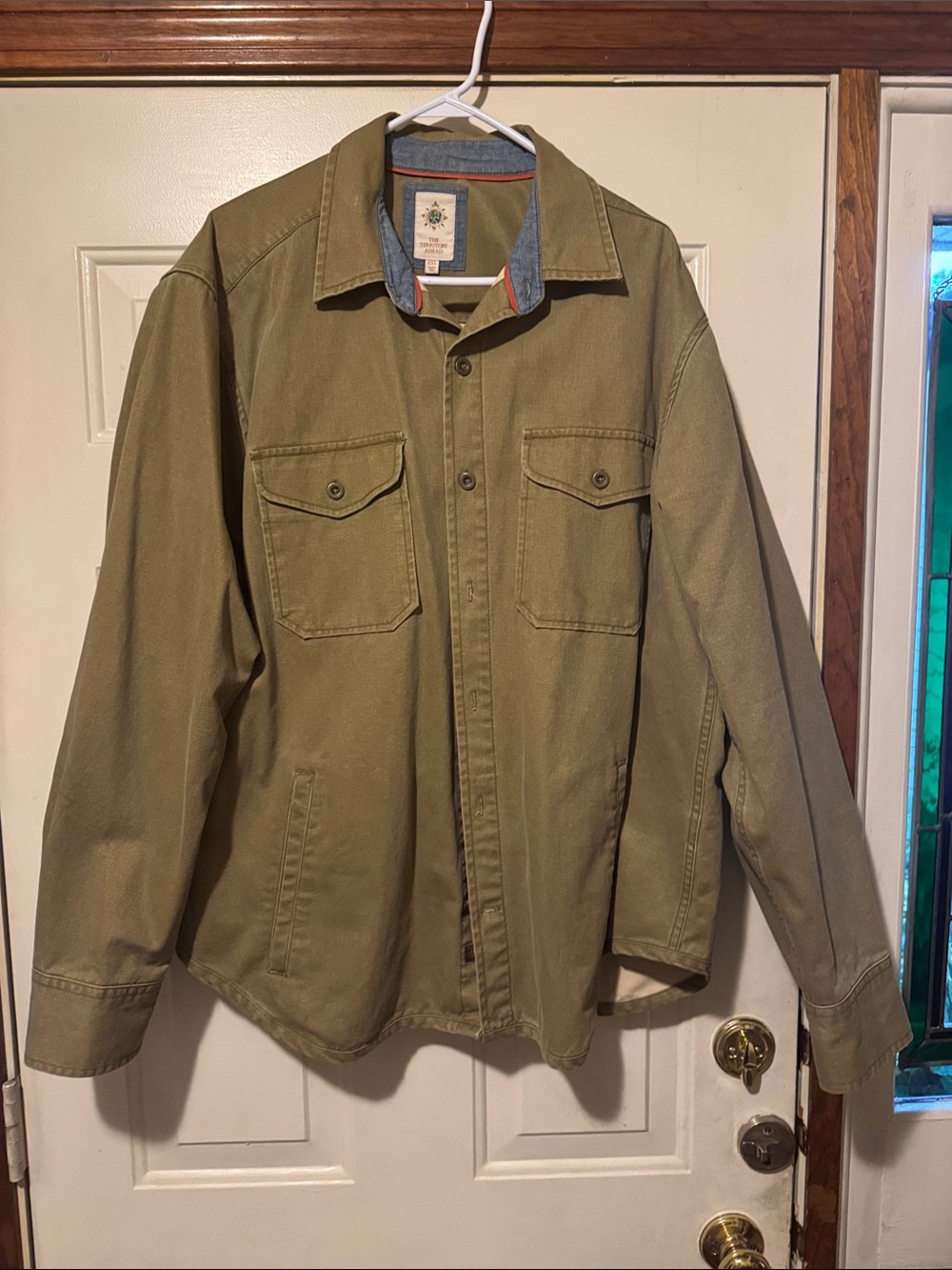 The Territory Ahead Olive Green Jacket